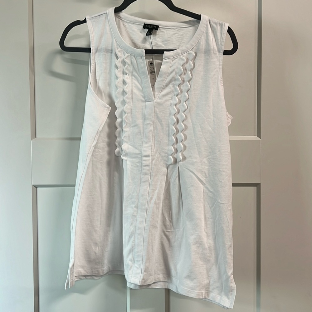 Talbots Sleeveless Top NWT